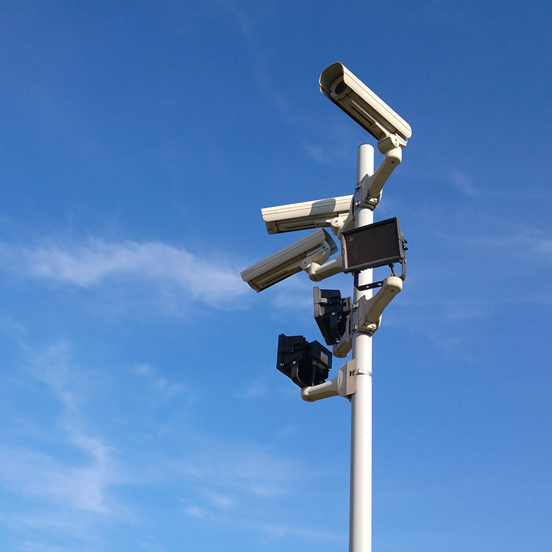 CCTV pole
